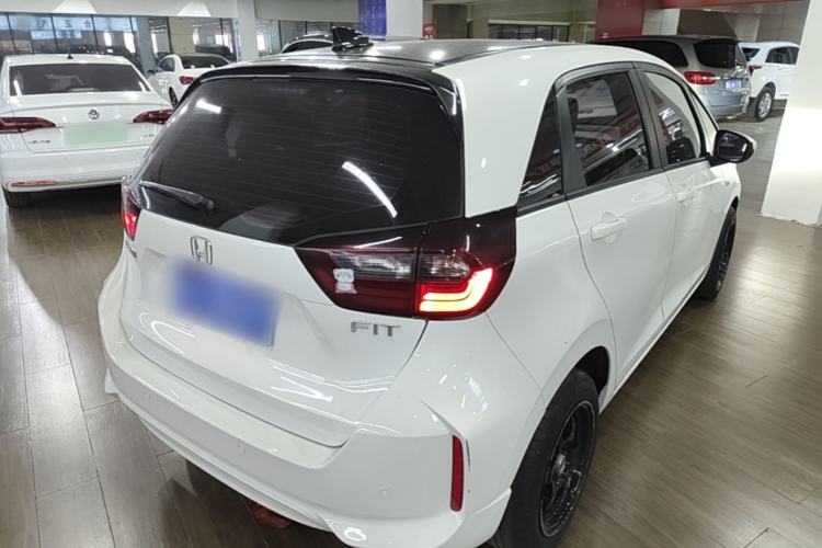 Used Honda Fit 2021 1.5L CVT Trend Edition Rear Right 45 Deg