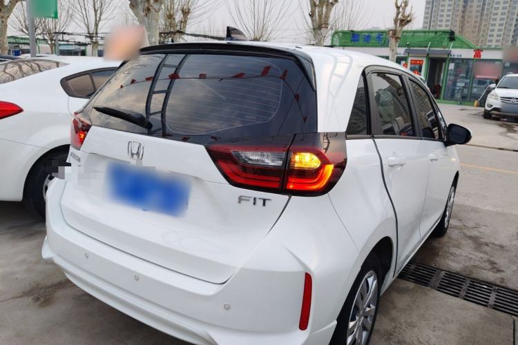 Used Honda Fit 2021 1.5L CVT Trend Edition Rear Right 45 Deg