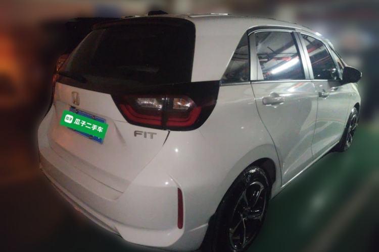 Used Honda Fit 2021 1.5L CVT Trend Edition Rear Right 45 Deg