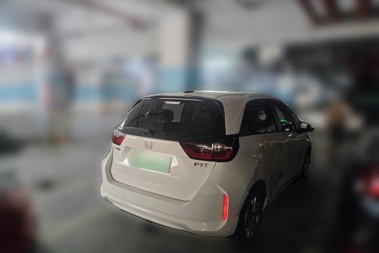 Used Honda Fit 2021 1.5L CVT Trend Edition Rear Right 45 Deg