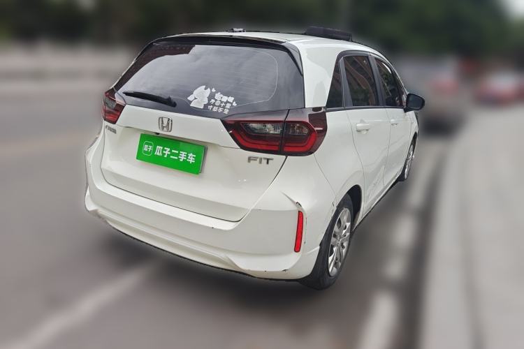 Used Honda Fit 2021 1.5L CVT Trend Edition Rear Right 45 Deg