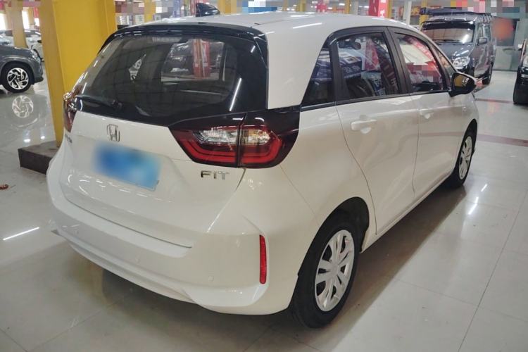 Used Honda Fit 2021 1.5L CVT Trend Edition Rear Right 45 Deg