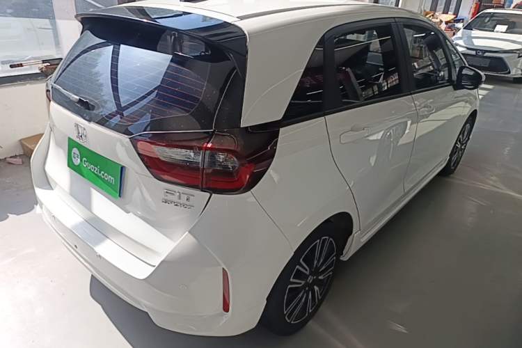 Used Honda Fit 2021 1.5L CVT Trendy Run Pro Edition Rear Right 45 Deg
