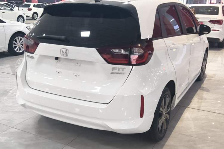 Used Honda Fit 2021 1.5L CVT Trendy Run Pro Edition Rear Right 45 Deg