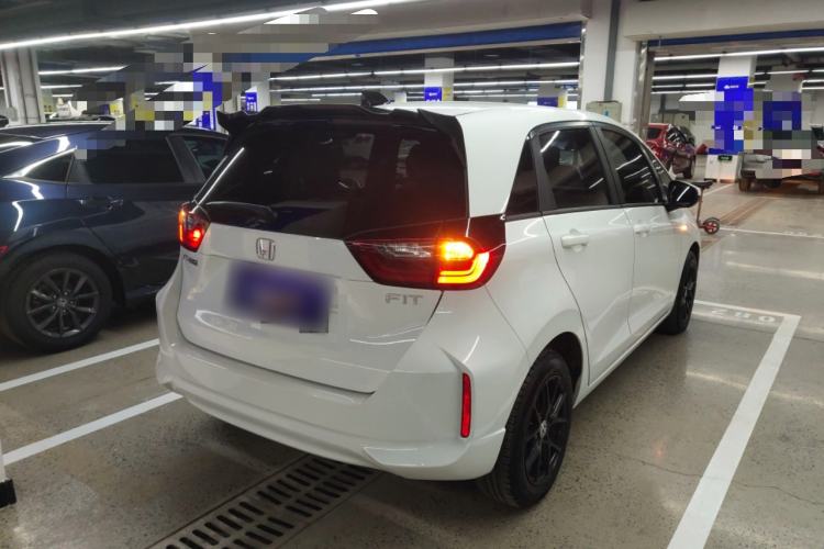 Used Honda Fit 2021 1.5L CVT Trend Edition Rear Right 45 Deg