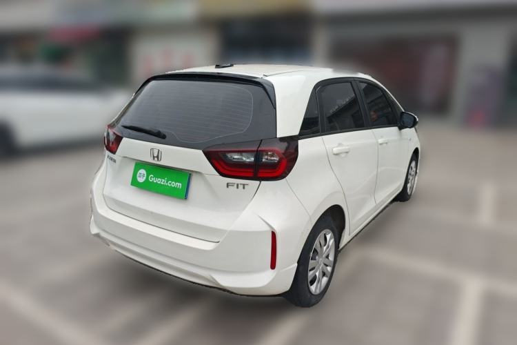 Used Honda Fit 2021 1.5L CVT Trend Edition Rear Right 45 Deg