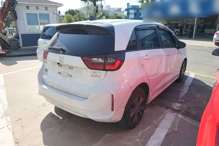 Used Honda Fit 2021 1.5L CVT Trendy Run Pro Edition Rear Right 45 Deg