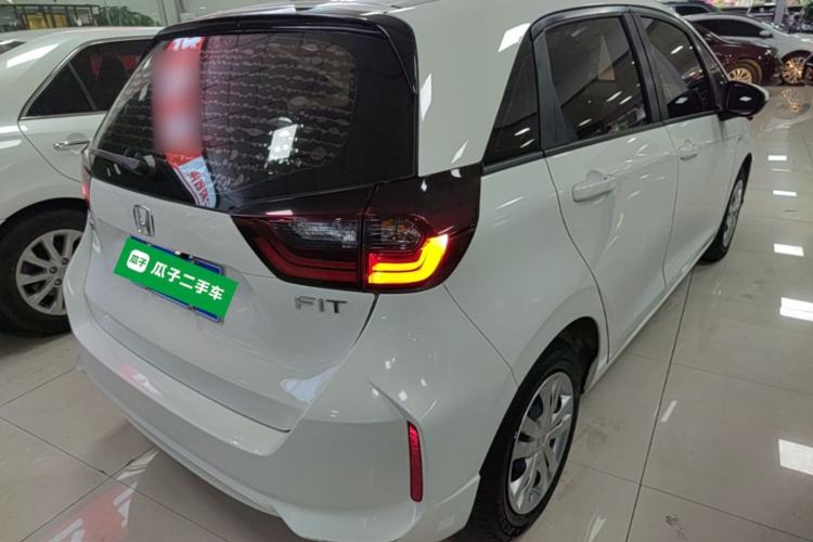 Used Honda Fit 2021 1.5L CVT Trendy Sports Edition Rear Right 45 Deg