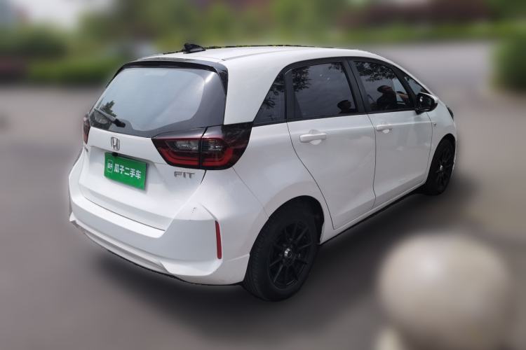 Used Honda Fit 2021 1.5L CVT Trend Edition Rear Right 45 Deg