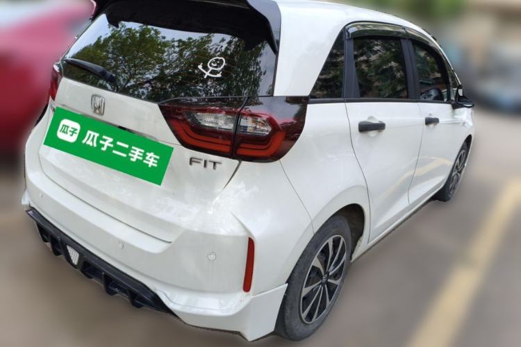 Used Honda Fit 2021 1.5L CVT Trend Edition Rear Right 45 Deg