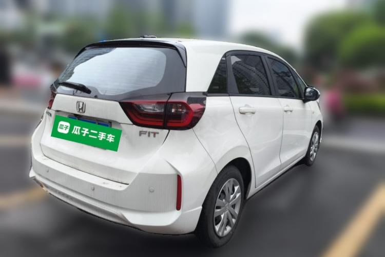 Used Honda Fit 2021 1.5L CVT Trend Edition Rear Right 45 Deg