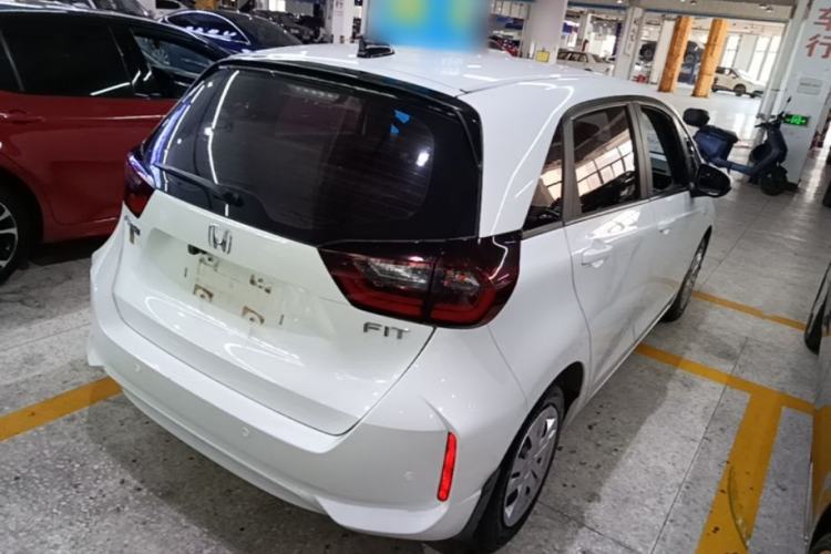 Used Honda Fit 2021 1.5L CVT Trend Edition Rear Right 45 Deg