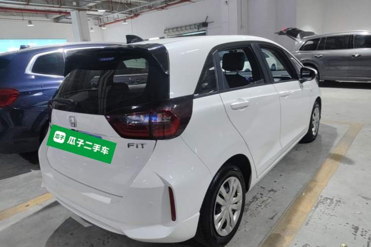 Used Honda Fit 2021 1.5L CVT Trend Edition Rear Right 45 Deg