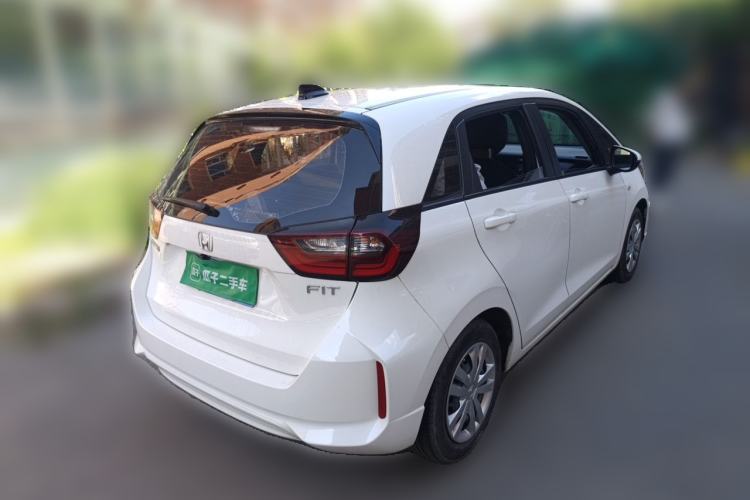 Used Honda Fit 2021 1.5L CVT Trend Edition Rear Right 45 Deg