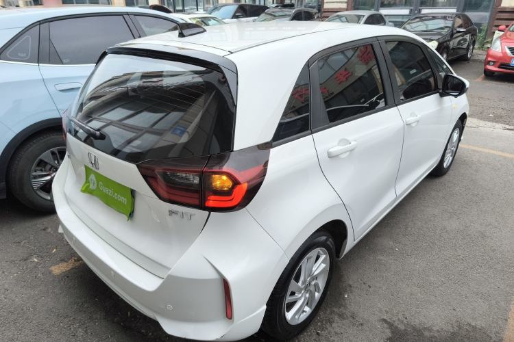 Used Honda Fit 2021 1.5L CVT Trend Edition Rear Right 45 Deg