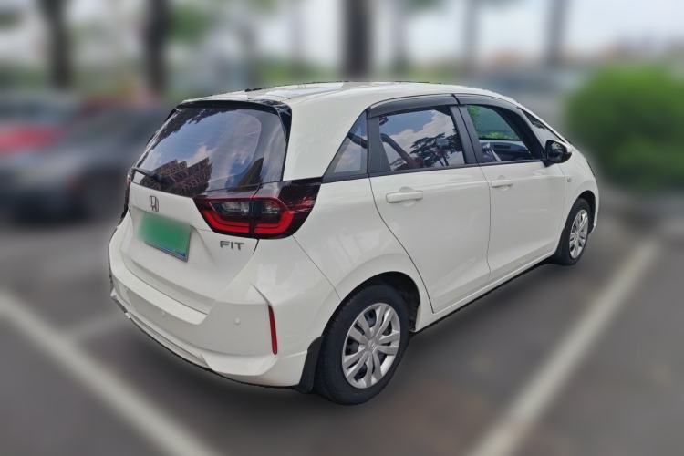 Used Honda Fit 2021 1.5L CVT Trend Edition Rear Right 45 Deg