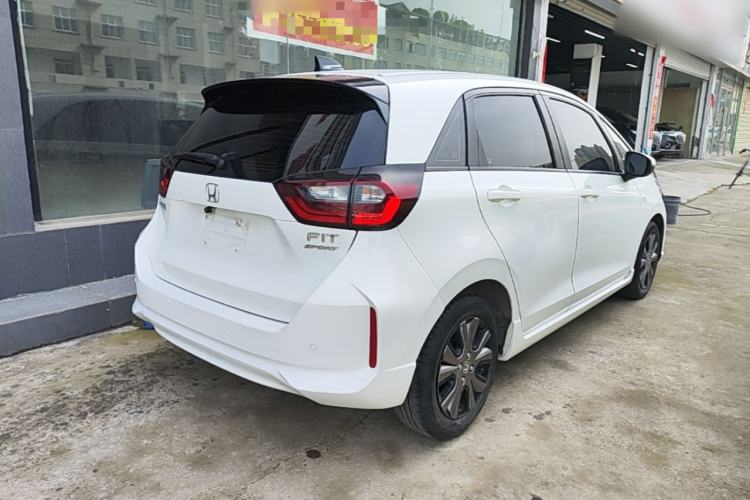 Used Honda Fit 2021 1.5L CVT Trendy Sports Edition Rear Right 45 Deg