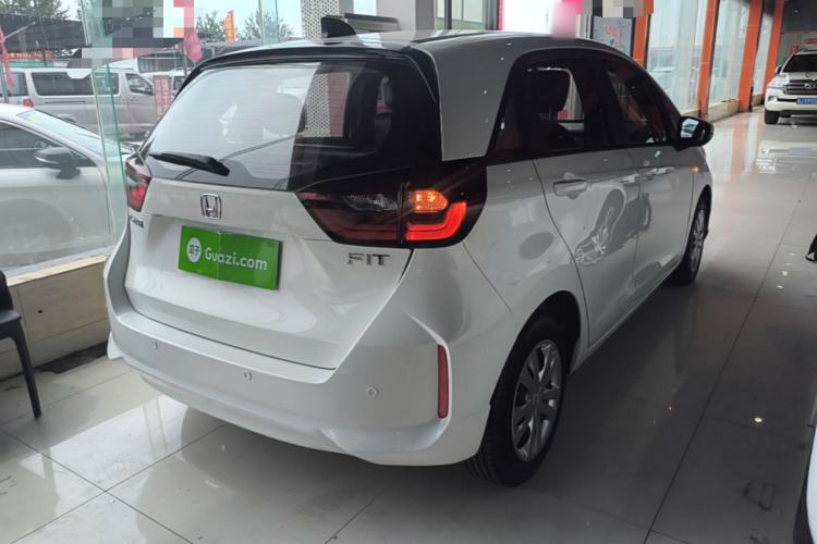 Used Honda Fit 2021 1.5L CVT Trend Edition Rear Right 45 Deg