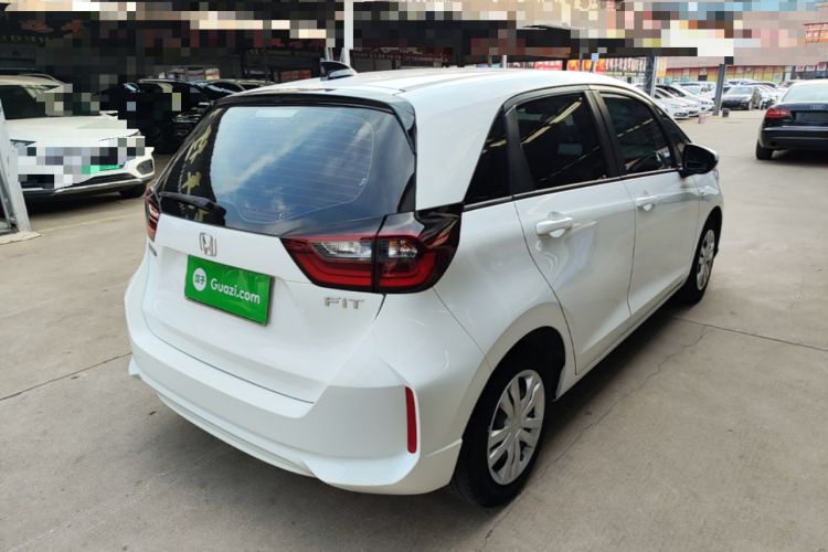 Used Honda Fit 2021 1.5L CVT Trend Edition Rear Right 45 Deg