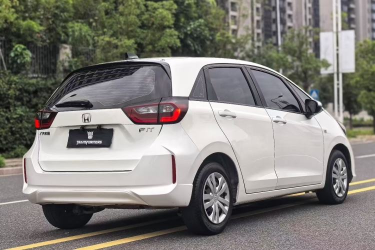 Used Honda Fit 2021 1.5L CVT Trend Edition Rear Right 45 Deg