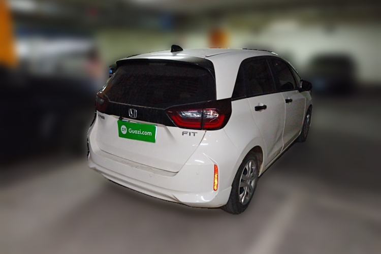 Used Honda Fit 2021 1.5L CVT Trendy Edition Rear Right 45 Deg