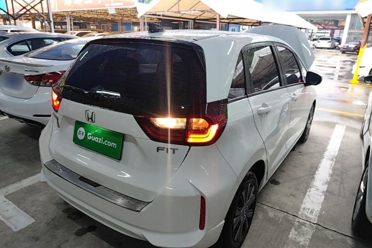Used Honda Fit 2021 1.5L CVT Trendy Edition Rear Right 45 Deg