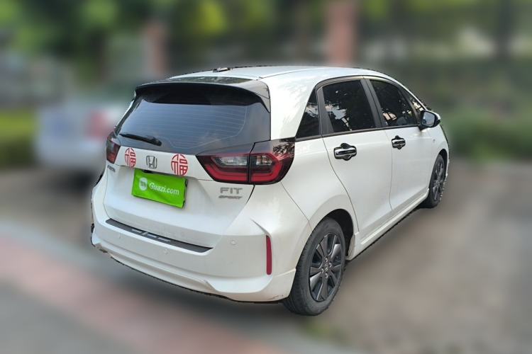 Used Honda Fit 2021 1.5L CVT Trendy Sports Edition Rear Right 45 Deg