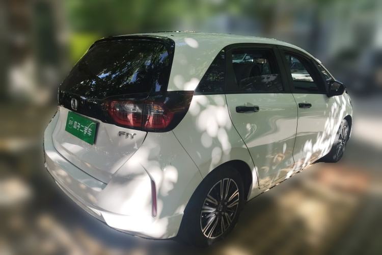 Used Honda Fit 2021 1.5L CVT Trendy Edition Rear Right 45 Deg