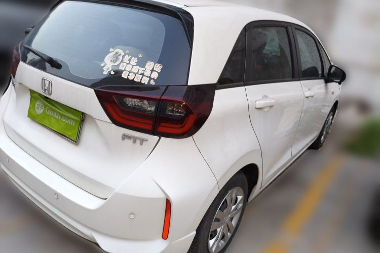 Used Honda Fit 2021 1.5L CVT Trend Edition Rear Right 45 Deg