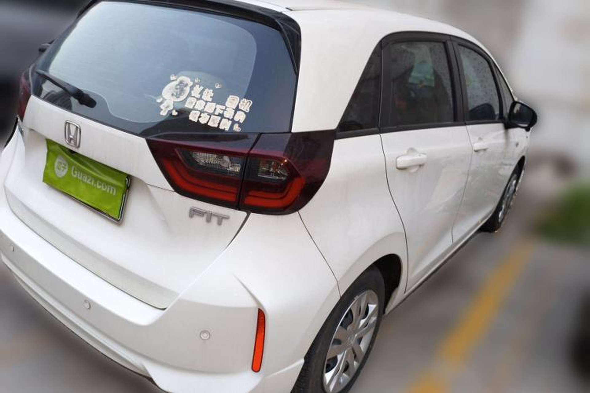 Used Honda Fit 2021 1.5L CVT Trend Edition Rear Right 45 Deg