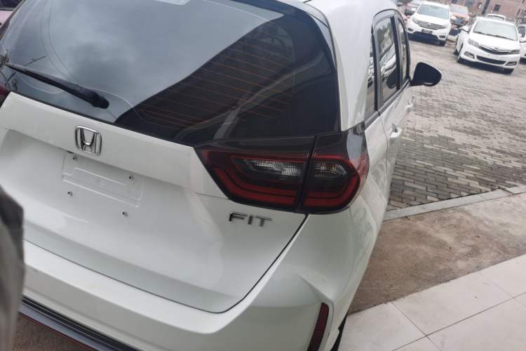 Used Honda Fit 2021 1.5L CVT Trend Edition Rear Right 45 Deg