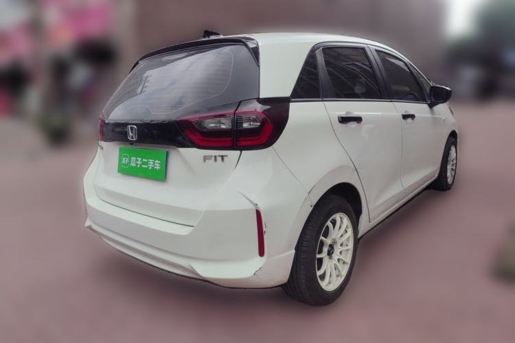 Used Honda Fit 2021 1.5L CVT Trendy Edition Rear Right 45 Deg