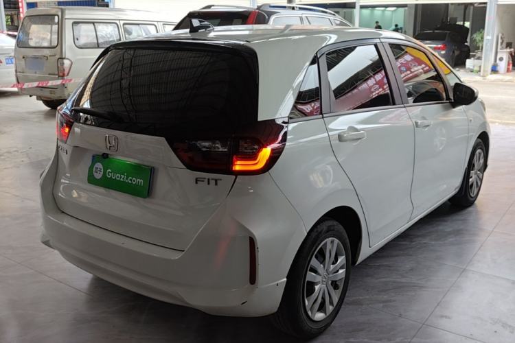 Used Honda Fit 2021 1.5L CVT Trend Edition Rear Right 45 Deg