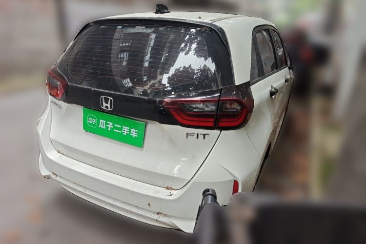 Used Honda Fit 2021 1.5L CVT Trendy Edition Rear Right 45 Deg