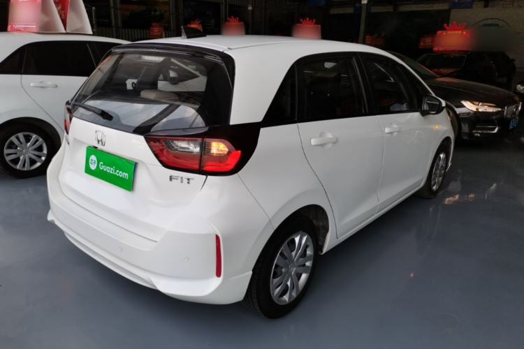 Used Honda Fit 2021 1.5L CVT Trend Edition Rear Right 45 Deg