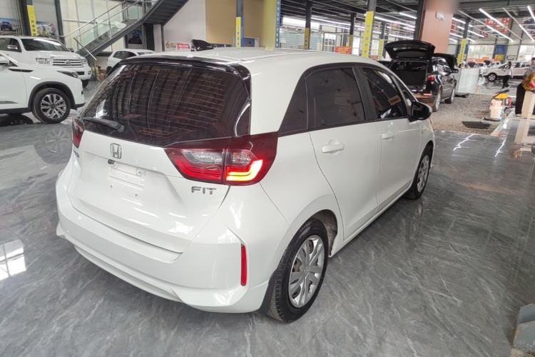 Used Honda Fit 2021 1.5L CVT Trend Edition Rear Right 45 Deg