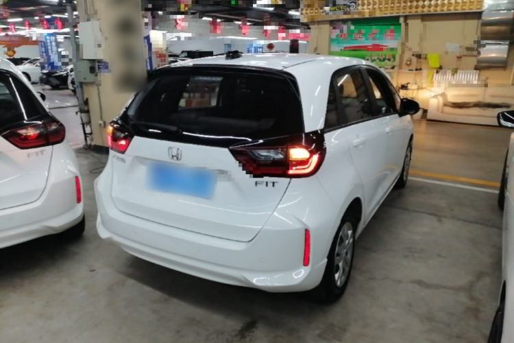 Used Honda Fit 2021 1.5L CVT Trend Edition Rear Right 45 Deg