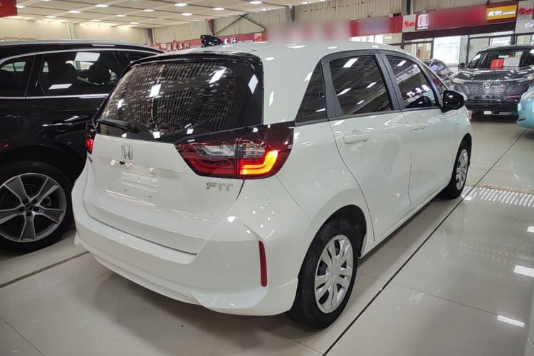 Used Honda Fit 2021 1.5L CVT Trend Edition Rear Right 45 Deg