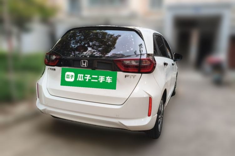 Used Honda Fit 2021 1.5L CVT Trendy Edition Rear Right 45 Deg