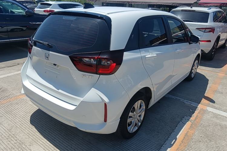 Used Honda Fit 2021 1.5L CVT Trendy Run Pro Edition Rear Right 45 Deg