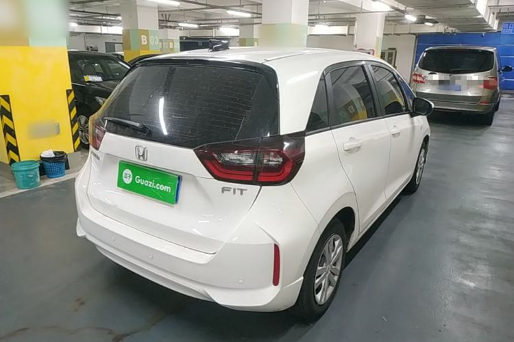 Used Honda Fit 2021 1.5L CVT Trend Edition Rear Right 45 Deg