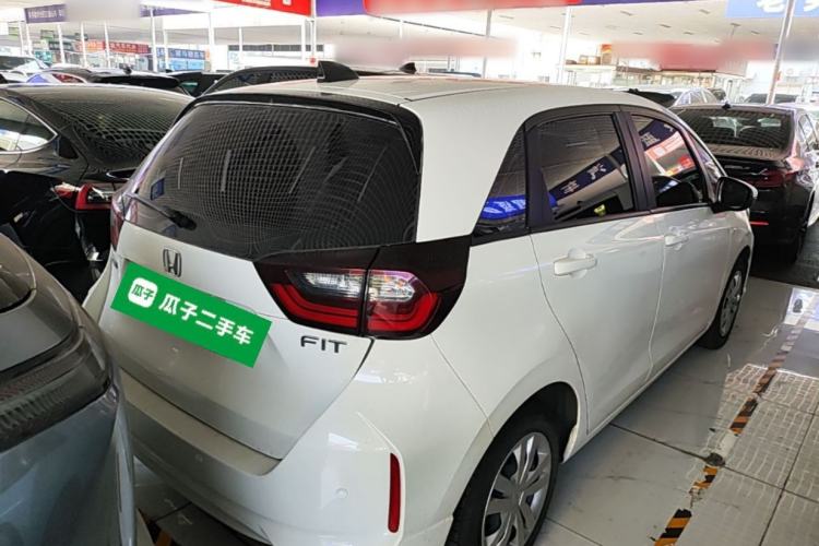Used Honda Fit 2021 1.5L CVT Trend Edition Rear Right 45 Deg