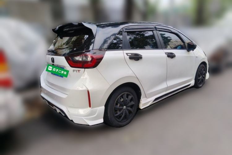 Used Honda Fit 2021 1.5L CVT Trend Edition Rear Right 45 Deg