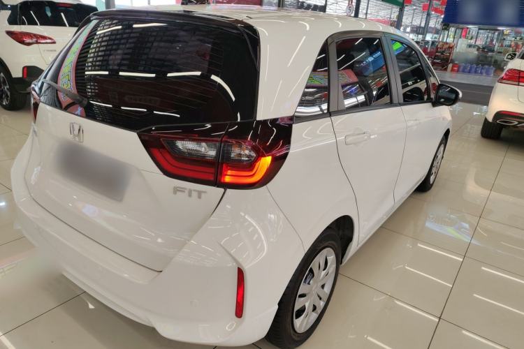 Used Honda Fit 2021 1.5L CVT Trend Edition Rear Right 45 Deg
