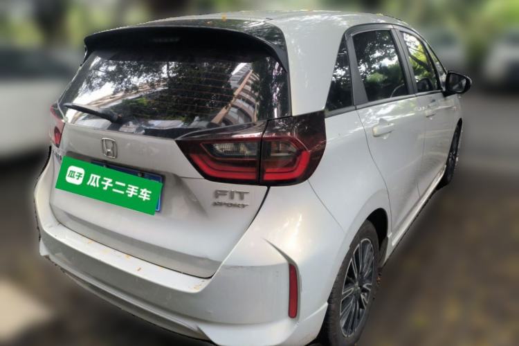 Used Honda Fit 2021 1.5L CVT Trendy Run Pro Edition Rear Right 45 Deg
