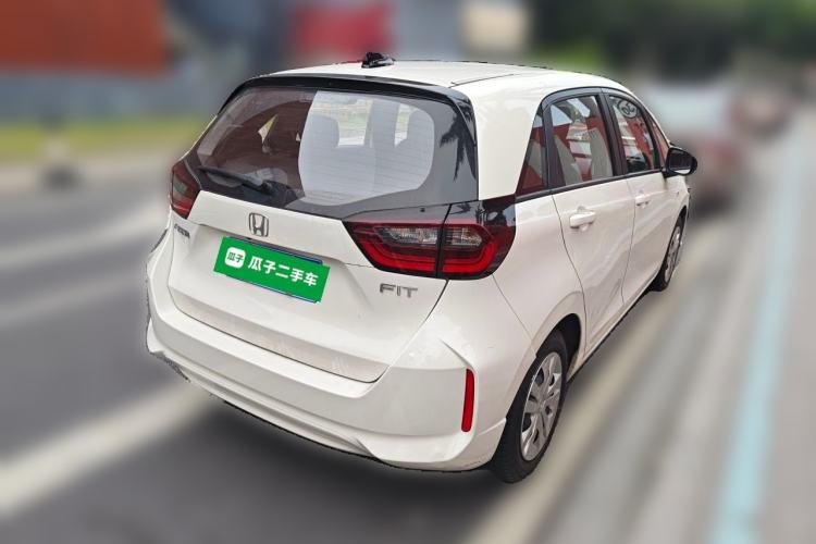 Used Honda Fit 2021 1.5L CVT Trend Edition Rear Right 45 Deg