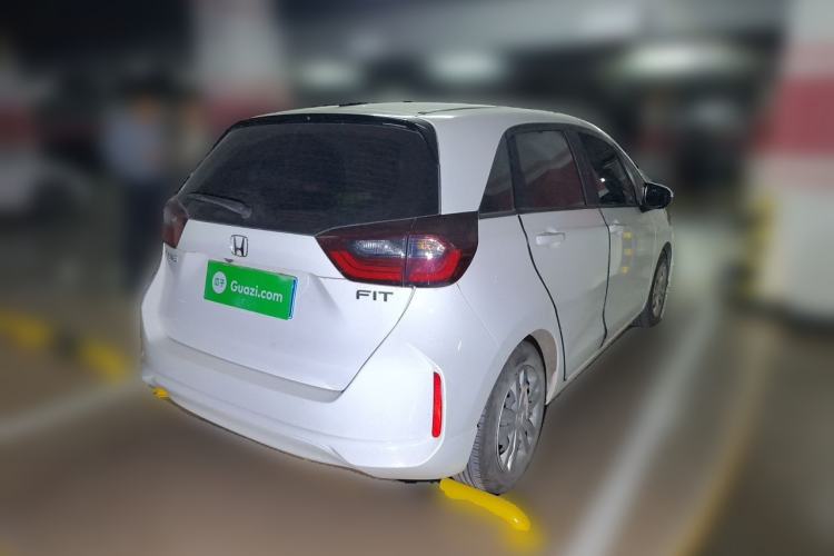 Used Honda Fit 2021 1.5L CVT Trend Edition Rear Right 45 Deg