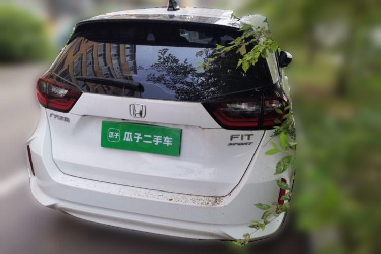 Used Honda Fit 2021 1.5L CVT Trendy Sports Edition Rear Right 45 Deg
