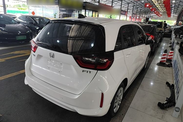 Used Honda Fit 2021 1.5L CVT Trend Edition Rear Right 45 Deg