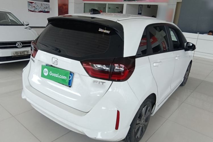 Used Honda Fit 2021 1.5L CVT Trendy Sports Edition Rear Right 45 Deg